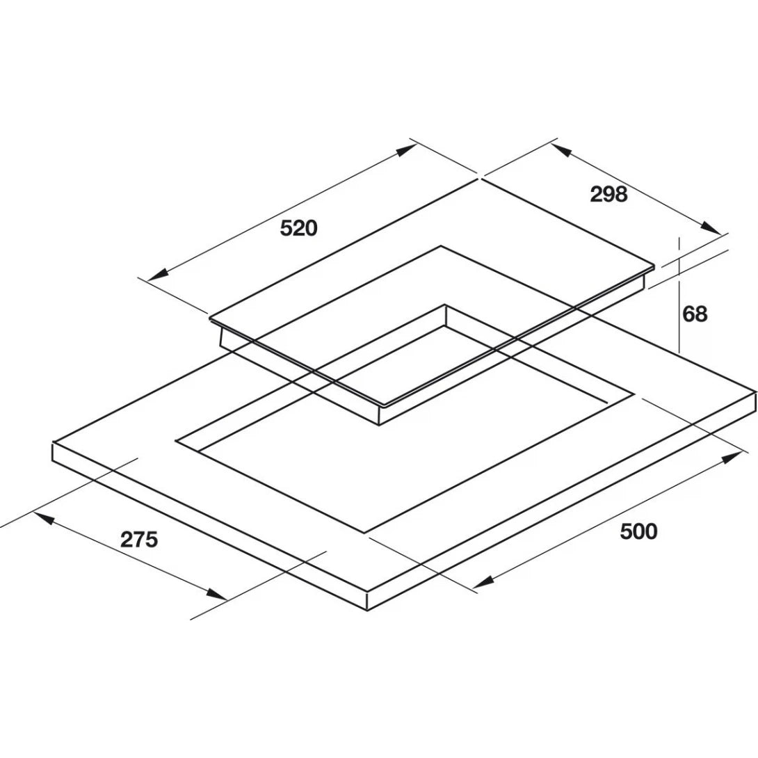 Bếp Từ Hafele HC-I302B 536.01.670 2 Vùng Nấu