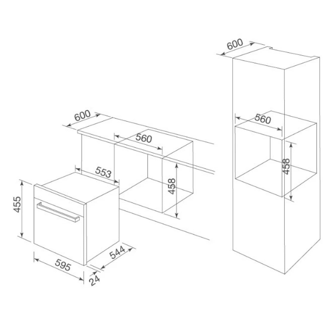 Lò Vi Sóng Kết Hợp Nướng Malloca MW-LX12