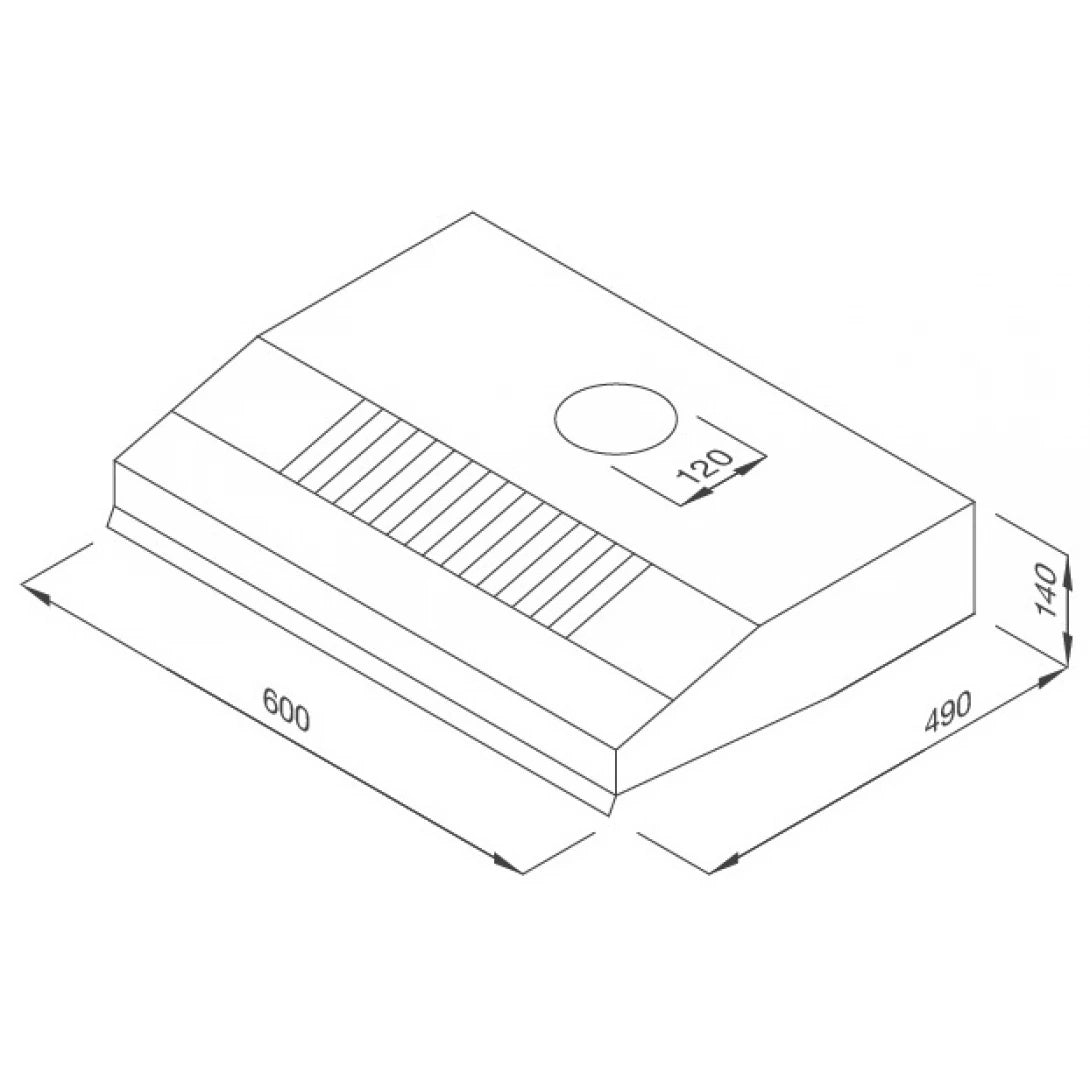 Máy Hút Khói Khử Mùi Malloca H342.6 Cổ Điển