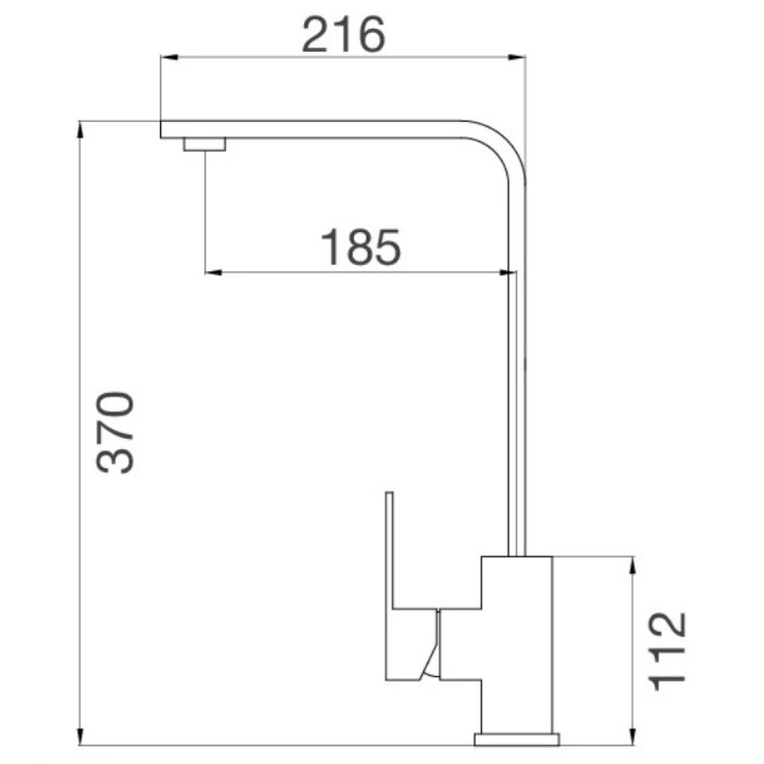 Vòi Rửa Chén Bát Malloca K536S Nóng Lạnh Inox