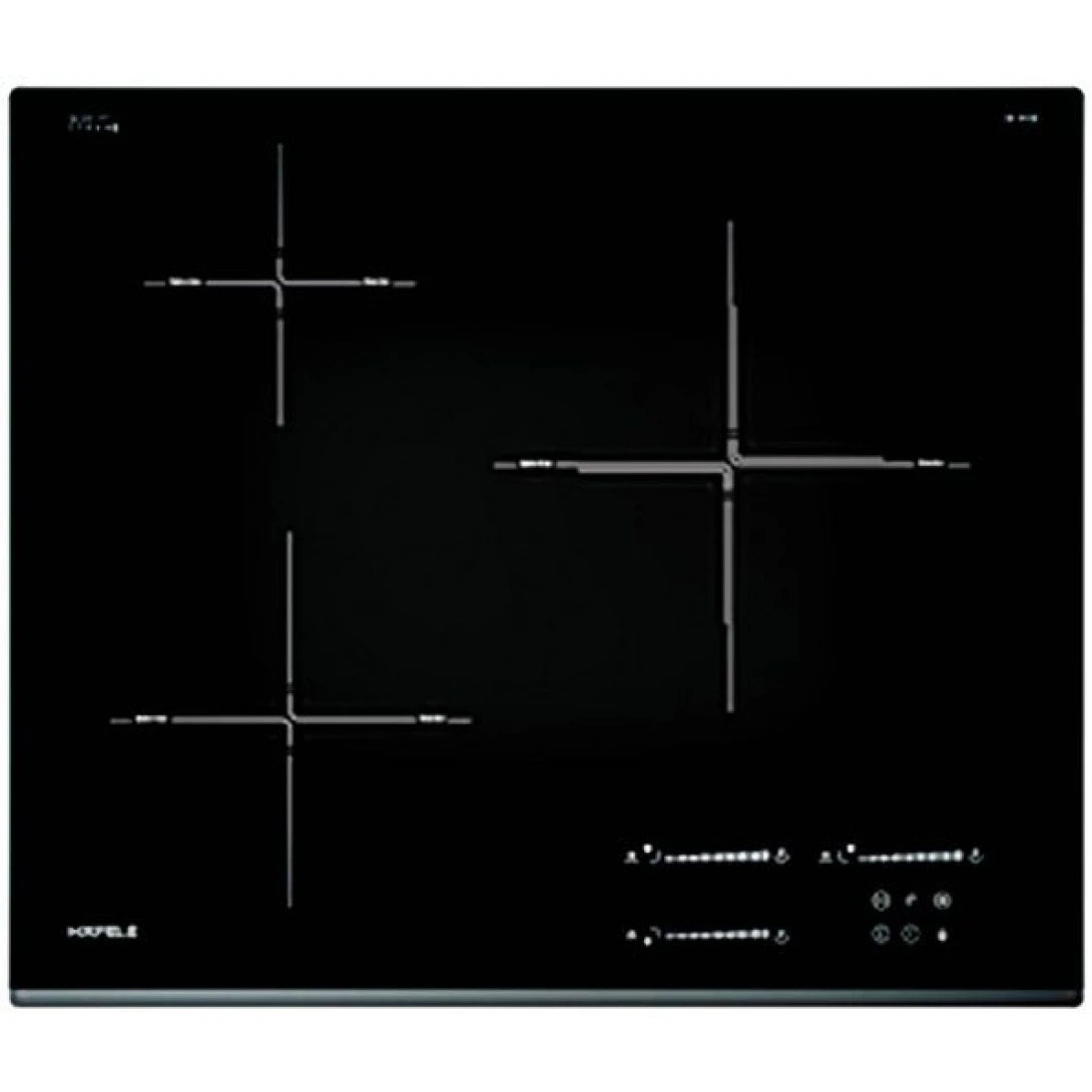 Bếp Từ Hafele HC-I6037B 536.61.801 3 Vùng Nấu 590x520mm