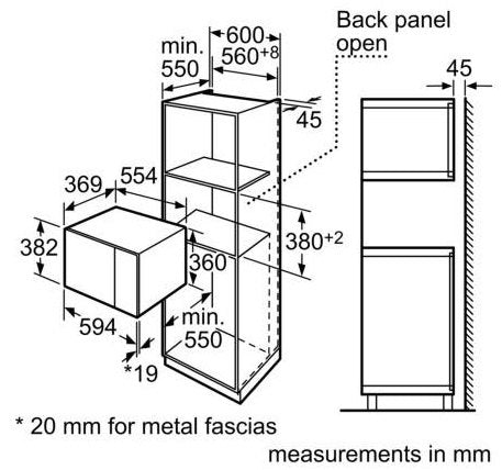 Lò Vi Sóng Bosch HMH.HMT84G654B 25L series 6 - Bếp Việt Pro