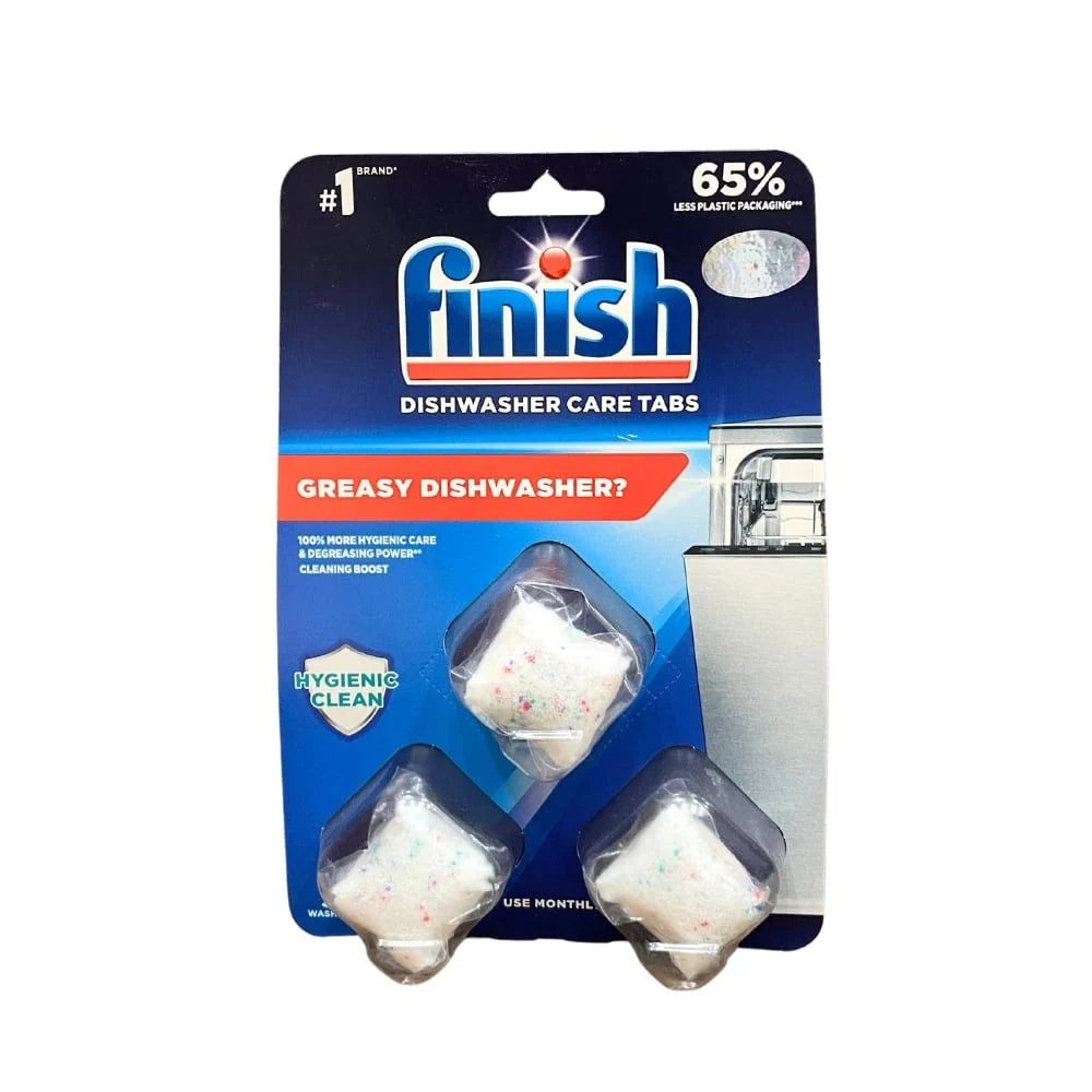 Viên Vệ Sinh Máy Rửa Bát Finish Vỉ 3 Viên - Bếp Việt Pro